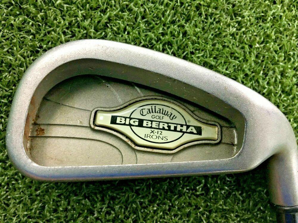 Callaway Big Bertha X-12 Iron Set 4-PW+AW+SW / RH / RCH 96 Firm Graphite /mm4247