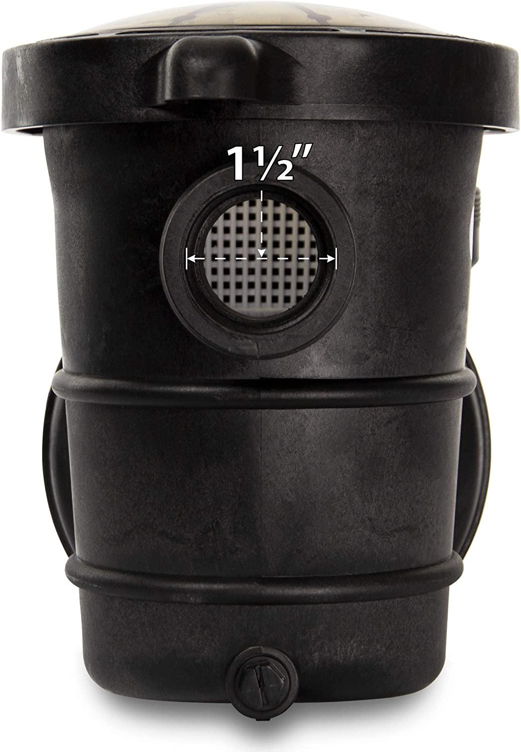 Rx Clear Extreme Force High Performance Pool Pump for Above Ground Swimming Pools | Single Speed | 1 HP Pump | 115V 12 Amps | Economically Smart Choice | 6-Foot Cord Included