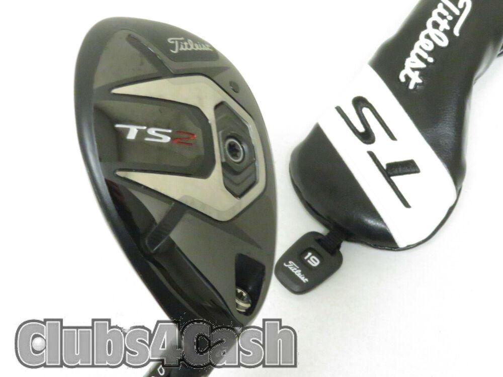 TITLEIST TS2 Hybrid 19* 3H Even Flow White 6.5-X Flex 100G-HY +Cover