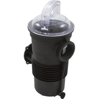 Trap Assembly, Challenger High Pressure-3F, Blk, w/ss Basket