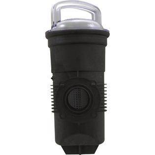 Trap Assembly, Challenger High Pressure-3F, Blk, w/ss Basket