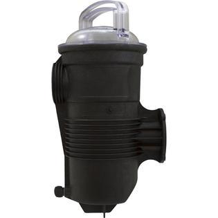 Trap Assembly, Challenger High Pressure-3F, Blk, w/ss Basket