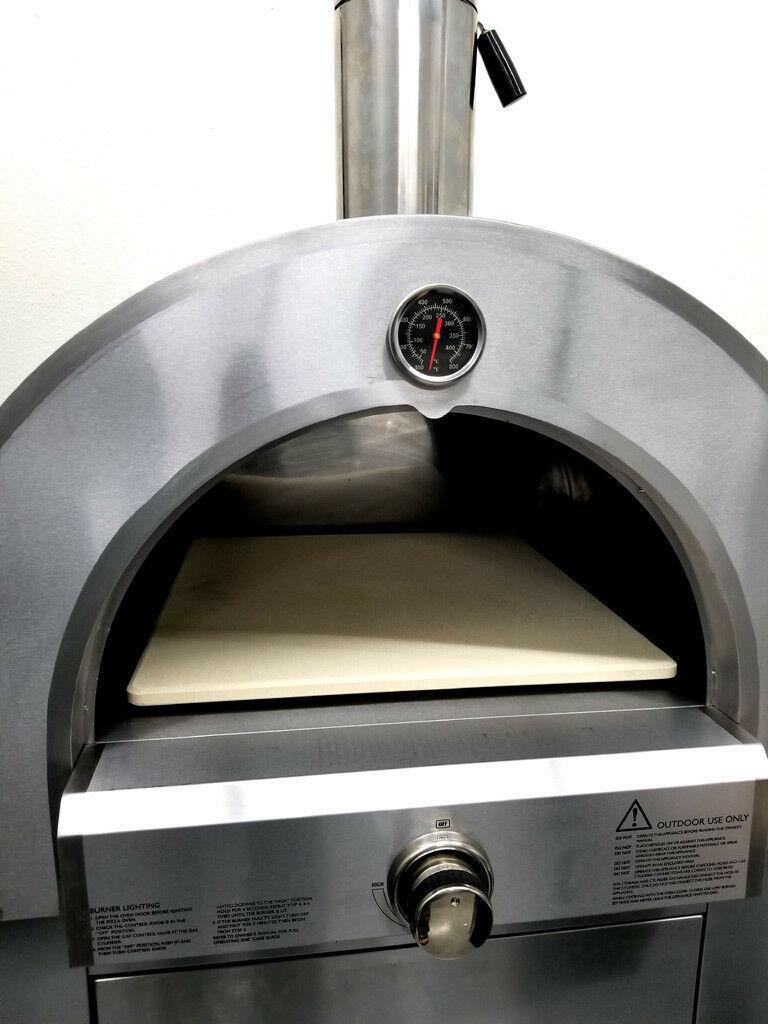 New Stainless Steel Outdoor LPG Propane Gas Pizza Oven Range Grill BBQ