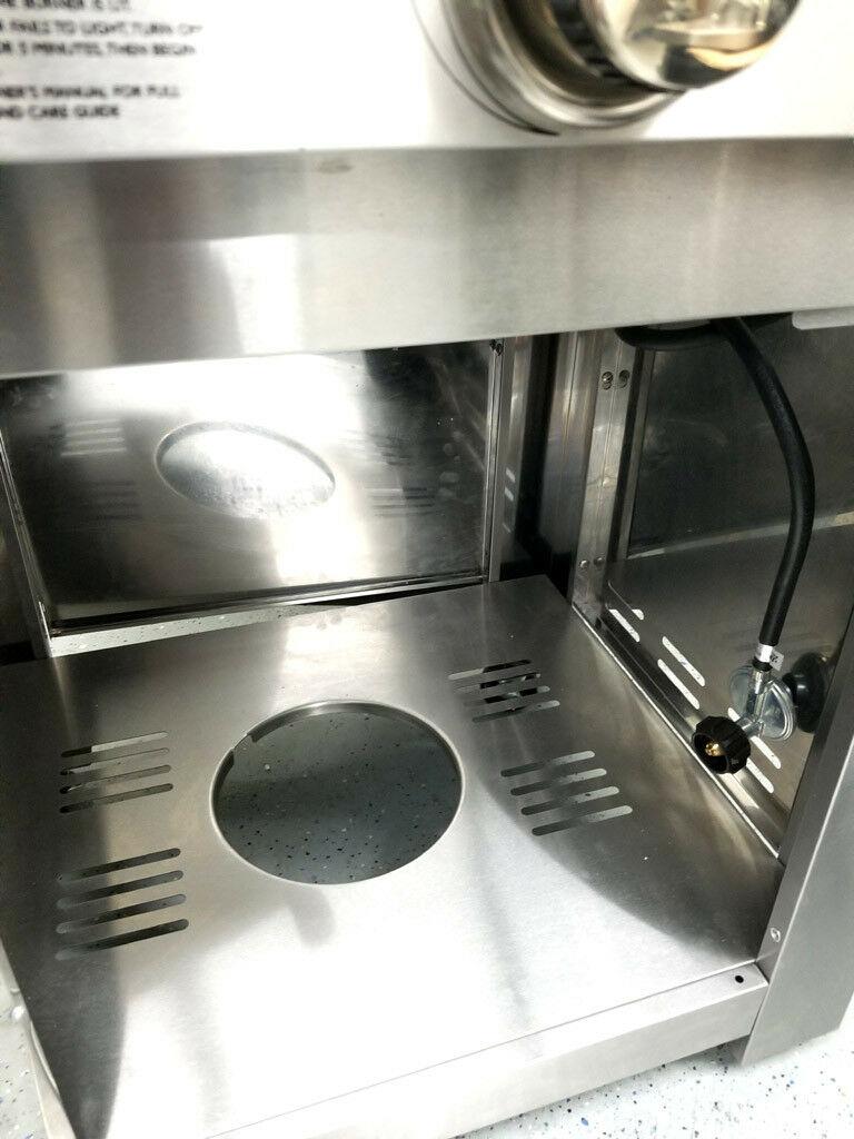 New Stainless Steel Outdoor LPG Propane Gas Pizza Oven Range Grill BBQ