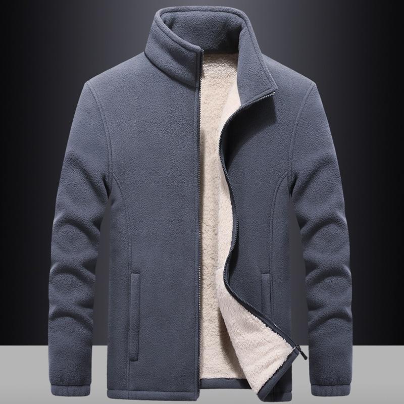Men's Windbreaker Thick Fleece Jackets