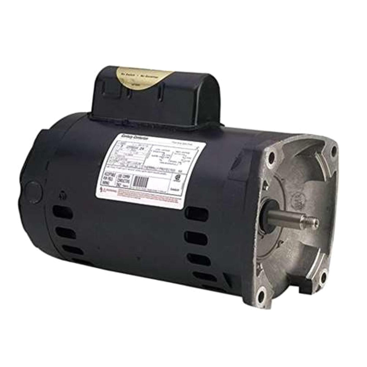 0.75 HP Square Flange Up-Rated Pool Pump Motor, 1.25 SF