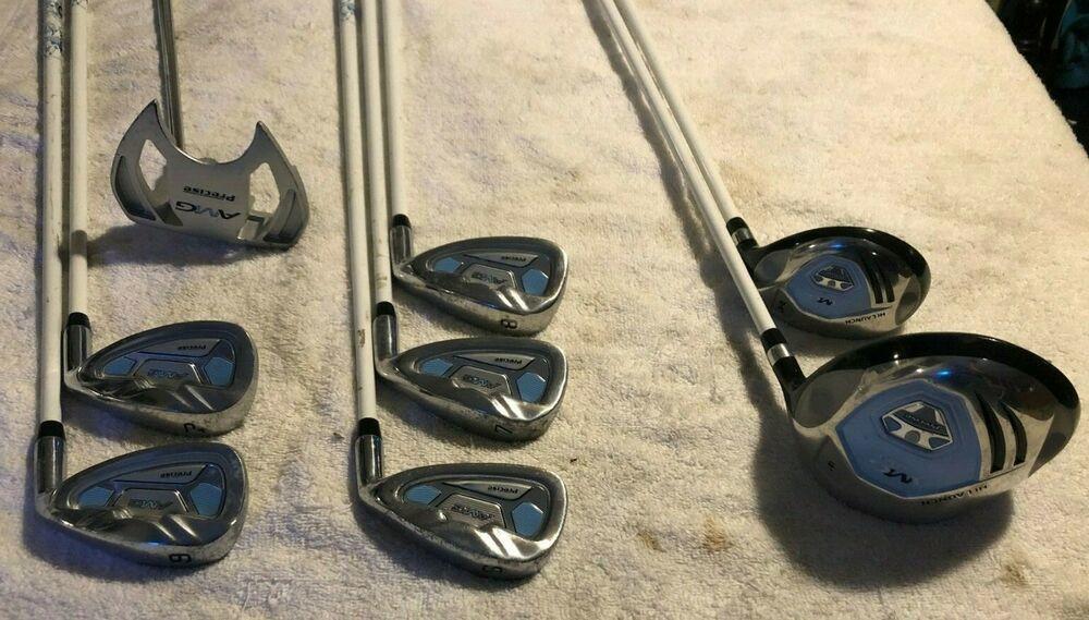 Ladies Complete Golf Club Set & Bag, AMG Precise, Right Handed, + Extras