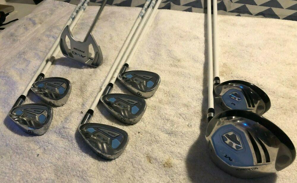 Ladies Complete Golf Club Set & Bag, AMG Precise, Right Handed, + Extras