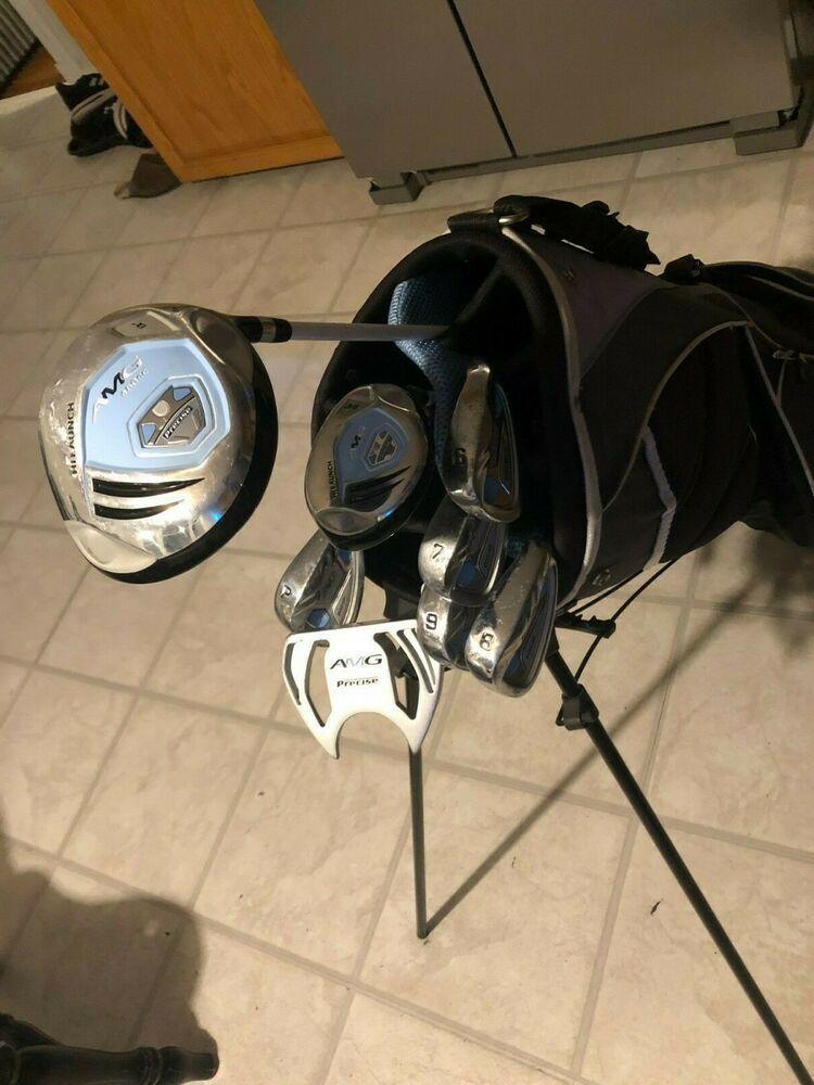 Ladies Complete Golf Club Set & Bag, AMG Precise, Right Handed, + Extras