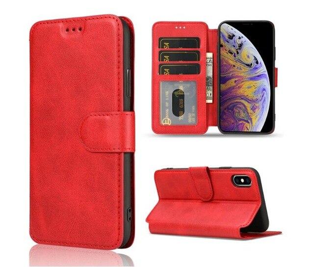 Phone Case - Luxury Leather Wallet Flip Cover For iPhone 11 Pro Max