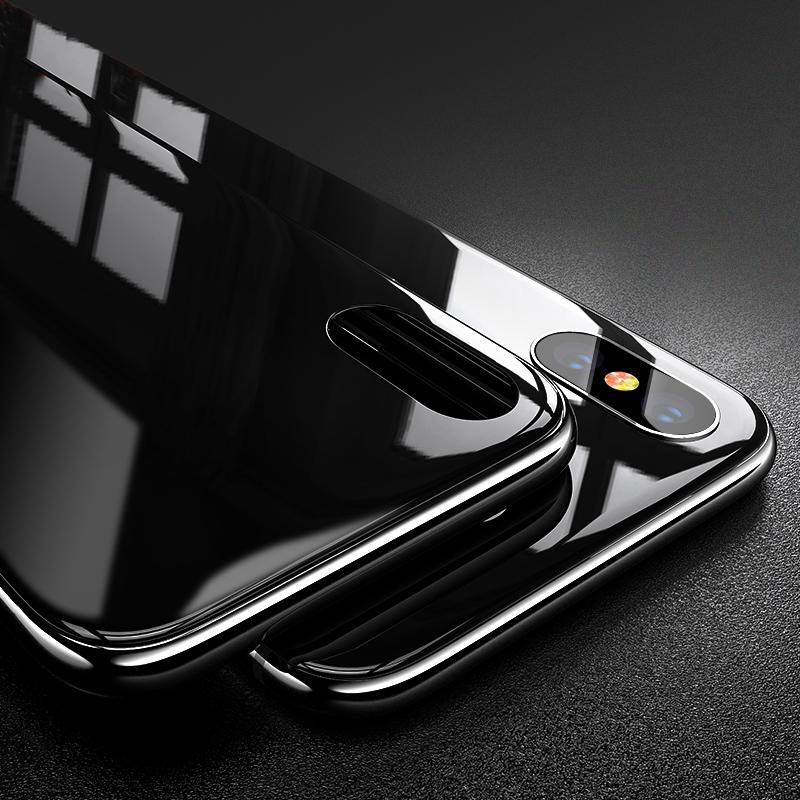 Phone Case - Tempered Glass Phone Case For iPhone X
