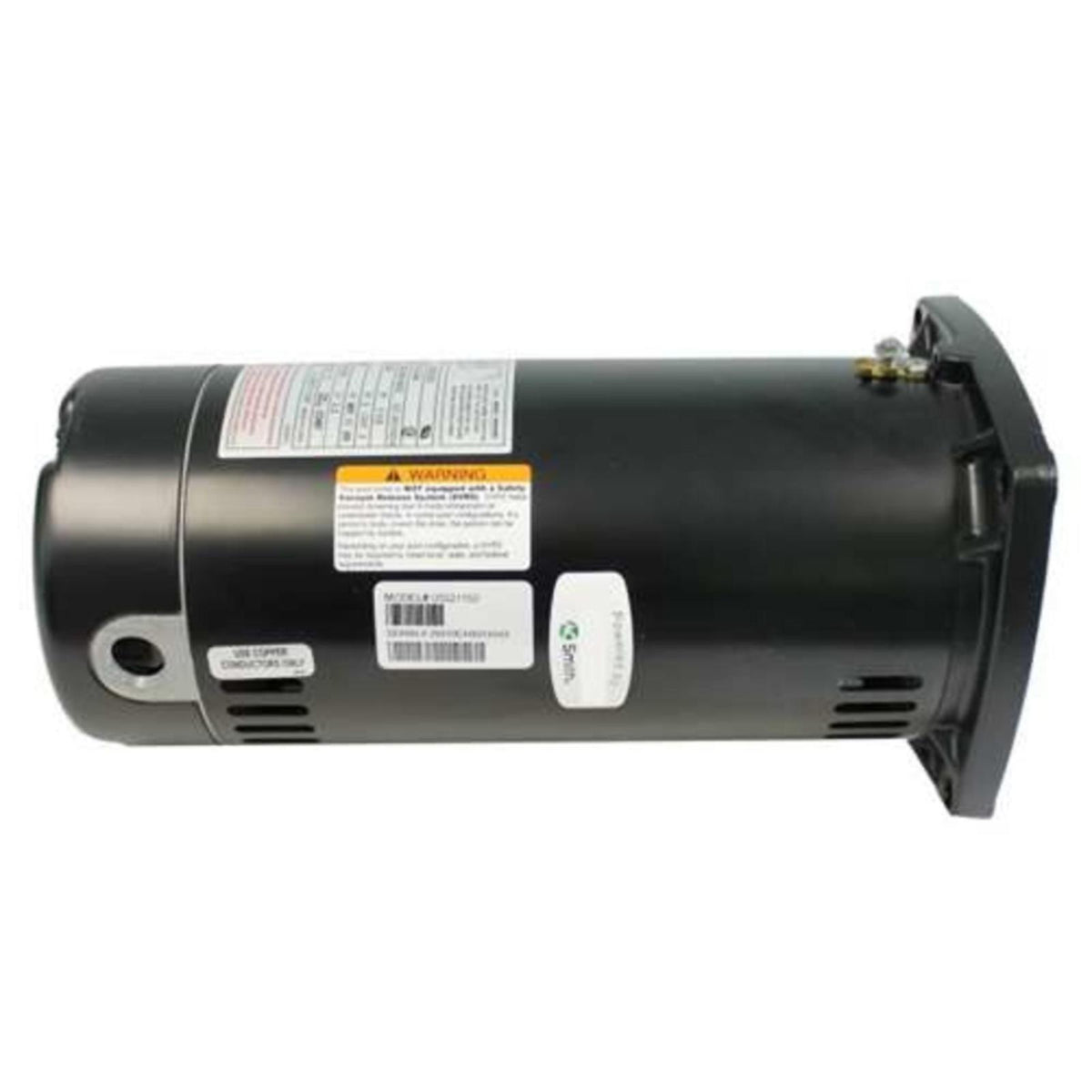 Century AO Smith 1 HP Square Flange Threaded Shaft Horizontal Pool Pump Motor, 1.25 SF
