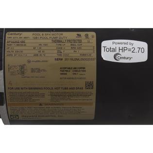 Motor, TriStar, 2.0hp, 1-Spd, 208-230v, SQFL, EE, Full