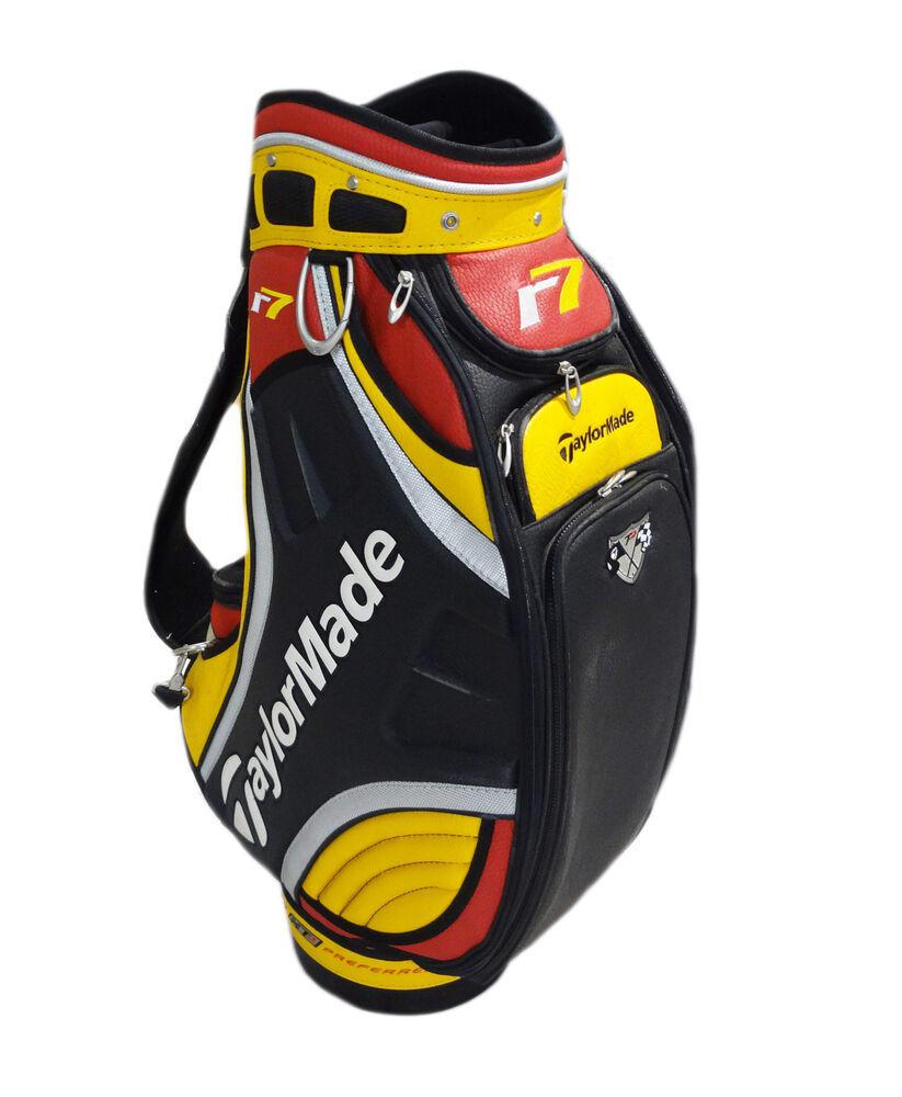 TaylorMade r7 TP Black/Red/Yellow Staff Golf Bag