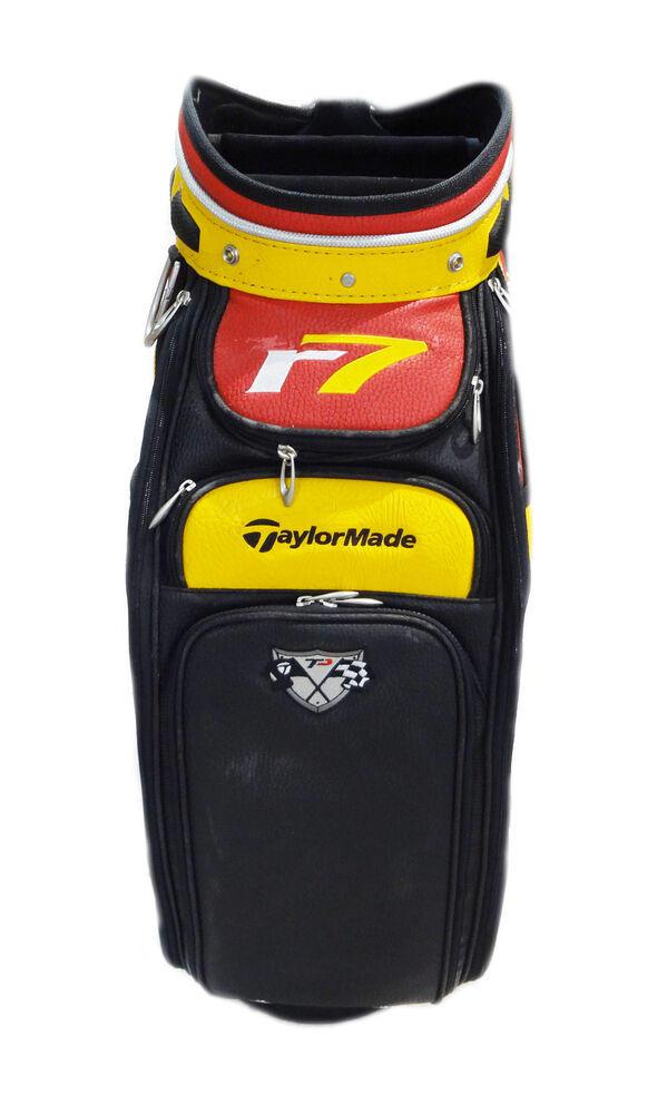 TaylorMade r7 TP Black/Red/Yellow Staff Golf Bag