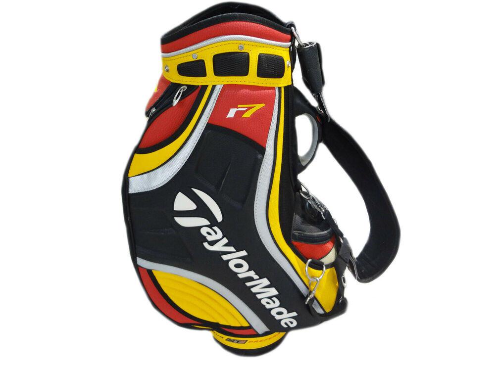 TaylorMade r7 TP Black/Red/Yellow Staff Golf Bag