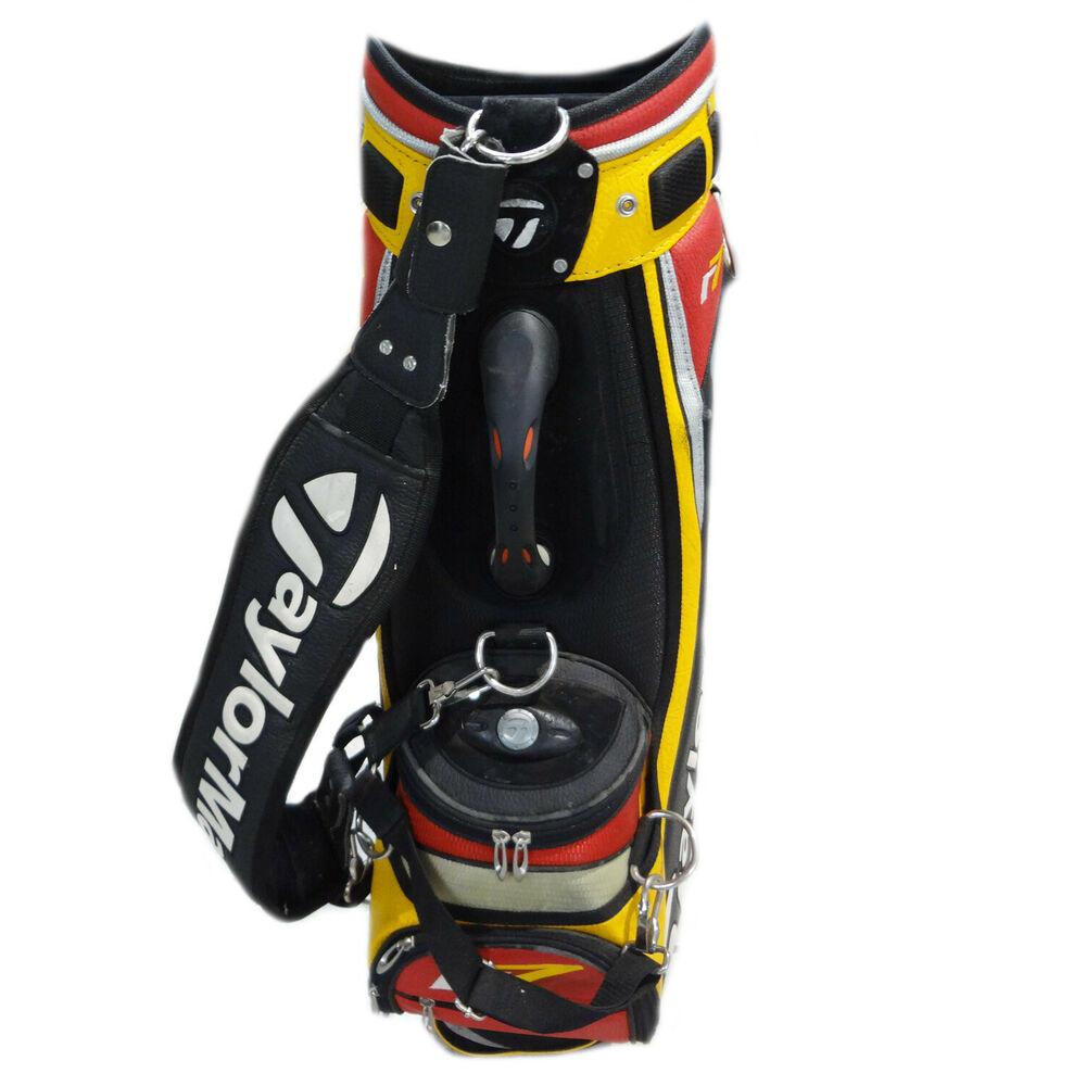 TaylorMade r7 TP Black/Red/Yellow Staff Golf Bag
