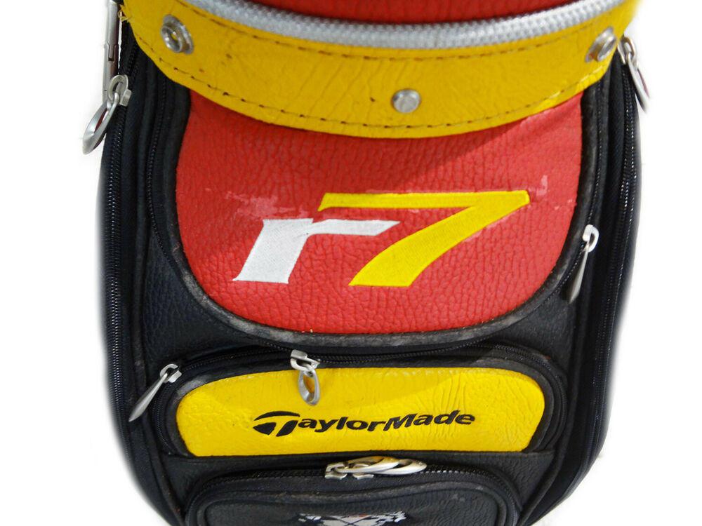 TaylorMade r7 TP Black/Red/Yellow Staff Golf Bag