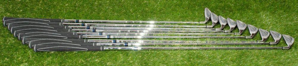 Callaway	X-14 Steelhead	Iron Set 3-9 PW SW	Right Handed	37.25"	Steel	Stiff	Calla