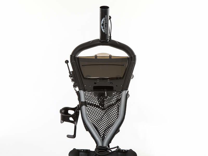 New Sun Mountain Speed Cart GX Push and Pull Cart Silver/Silver. 3 Wheel Trolley