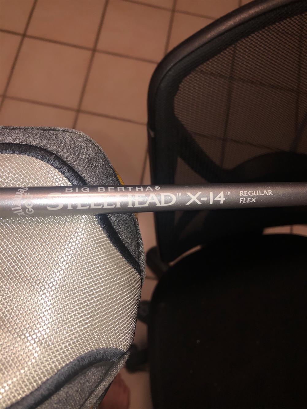 Men's Left Hand Big Bertha Regular Flex Iron Set
