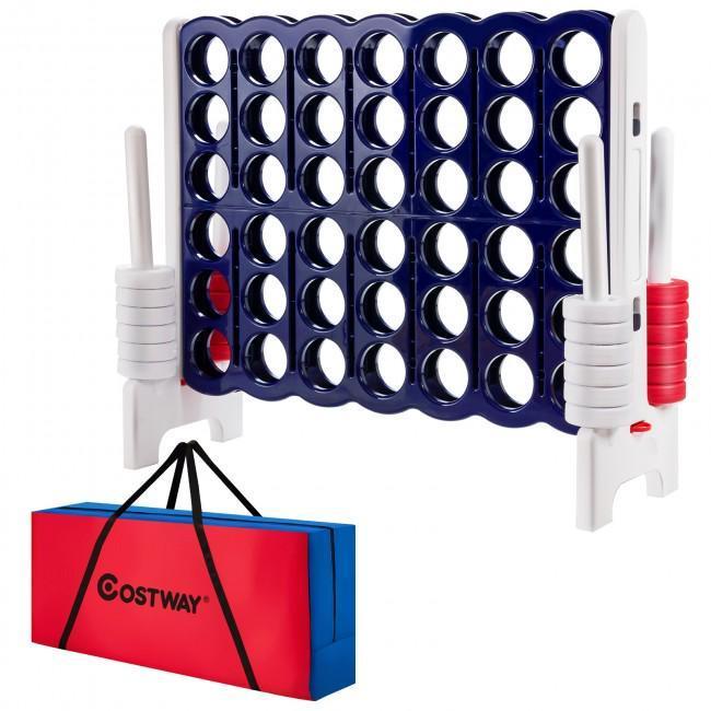 Jumbo 4-to-Score 4 in A Row Giant Game Set