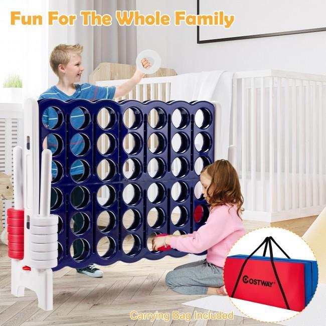 Jumbo 4-to-Score 4 in A Row Giant Game Set