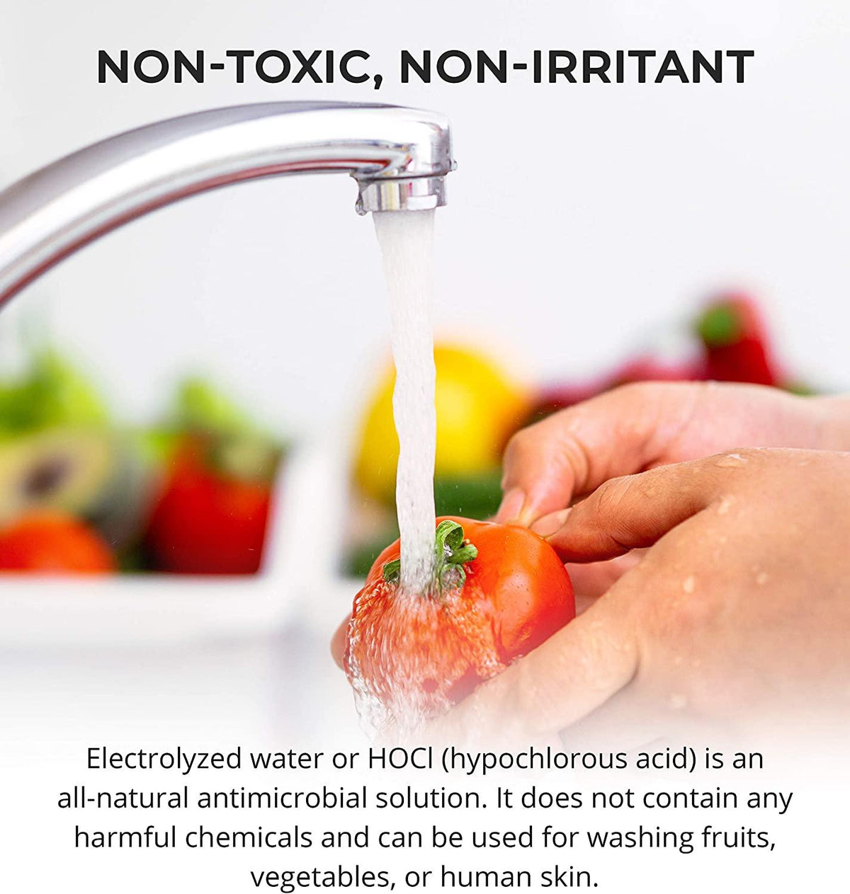 ControlOMatic NatureChlorMax Electrolyzed Water System Generate Hypochlorous Acid HOCl Cleaner with ph 1-14 Test Paper Litmus Strips Tester