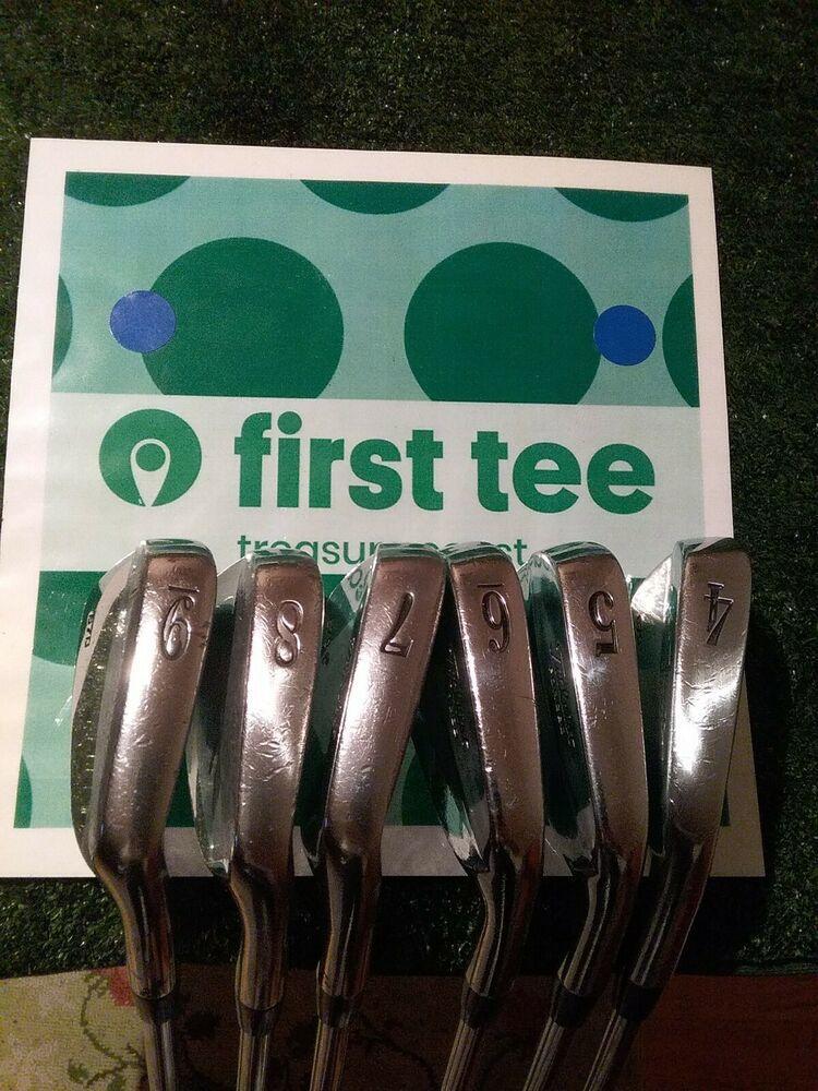Titleist Forged 670 Irons set (4-9 Irons) Stiff Steel shafts