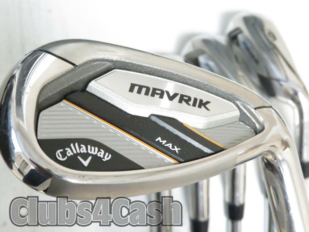 Callaway Mavrik Max Irons KBS R80 Regular Flex 6-P+A