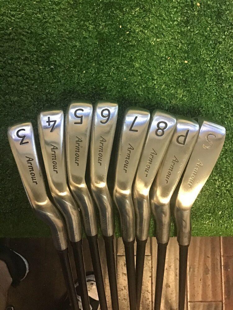 Tommy Armour 845s Oversize Iron Set 3-SW With Graphite Shafts ( no 9)