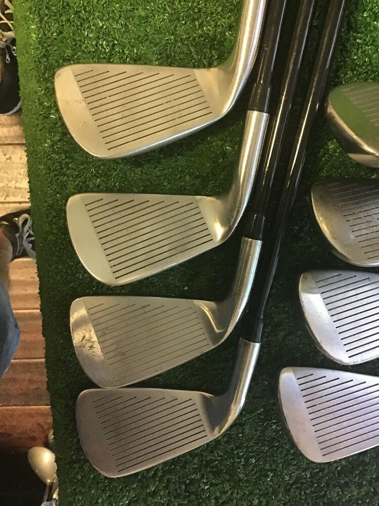 Tommy Armour 845s Oversize Iron Set 3-SW With Graphite Shafts ( no 9)