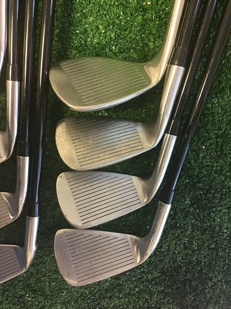 Tommy Armour 845s Oversize Iron Set 3-SW With Graphite Shafts ( no 9)