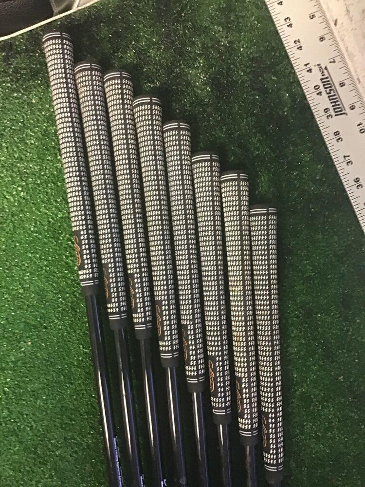 Tommy Armour 845s Oversize Iron Set 3-SW With Graphite Shafts ( no 9)