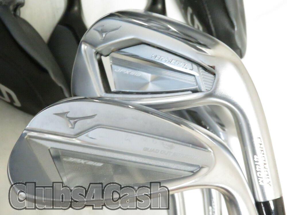 MIZUNO JPX Hot Metal Combo Fli Hi 5H 6H 8-P,G,S Irons Recoil ESX F3 Regular Flex