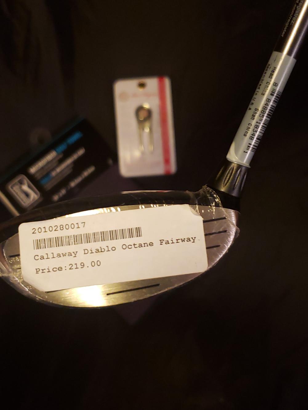 New Men's Callaway Right Handed Diablo Octane Fairway Wood Regular Flex Strong 3 Wood