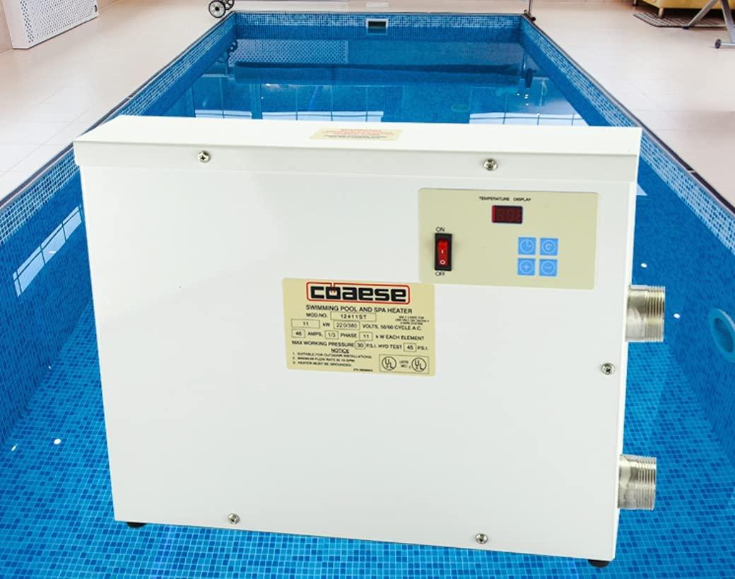 cjc Water Heater Thermostat Swimming Pool Thermostat SPA Bath Pool Heater Electric Water Heater Thermostat Temperature Controller (220Volt, 11KW)