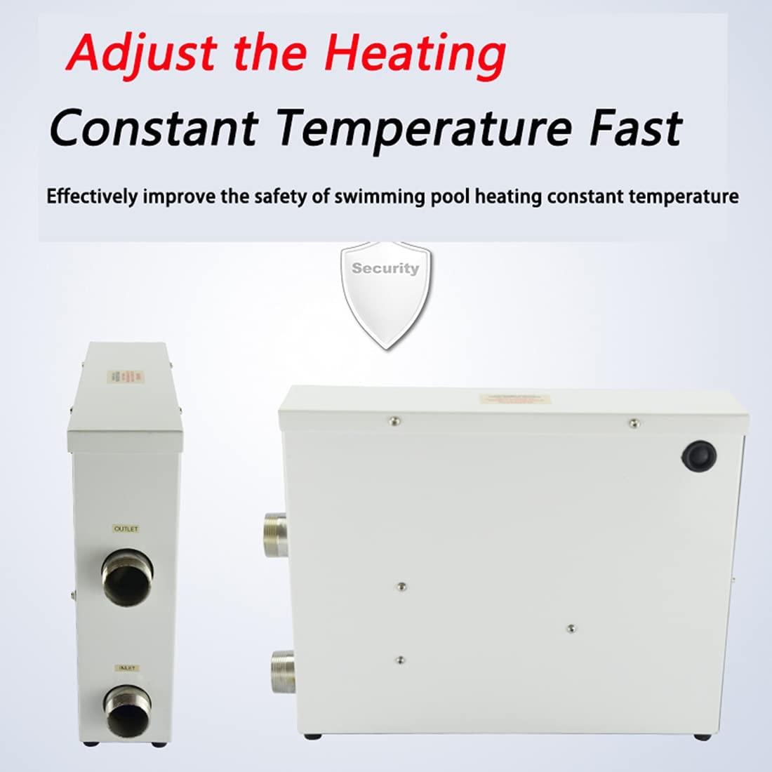 cjc Water Heater Thermostat Swimming Pool Thermostat SPA Bath Pool Heater Electric Water Heater Thermostat Temperature Controller (220Volt, 11KW)
