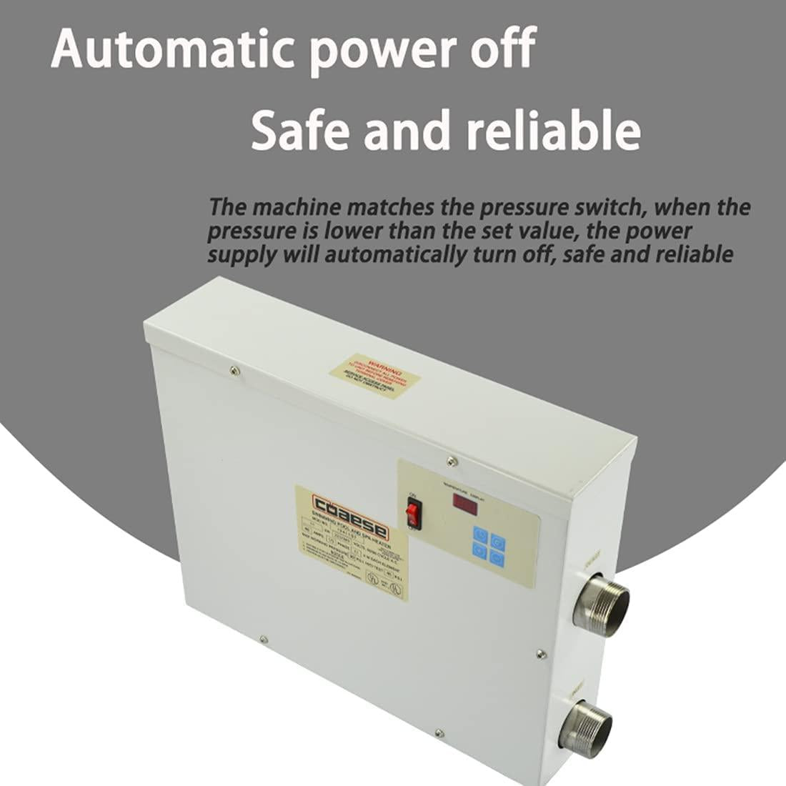 cjc Water Heater Thermostat Swimming Pool Thermostat SPA Bath Pool Heater Electric Water Heater Thermostat Temperature Controller (220Volt, 11KW)