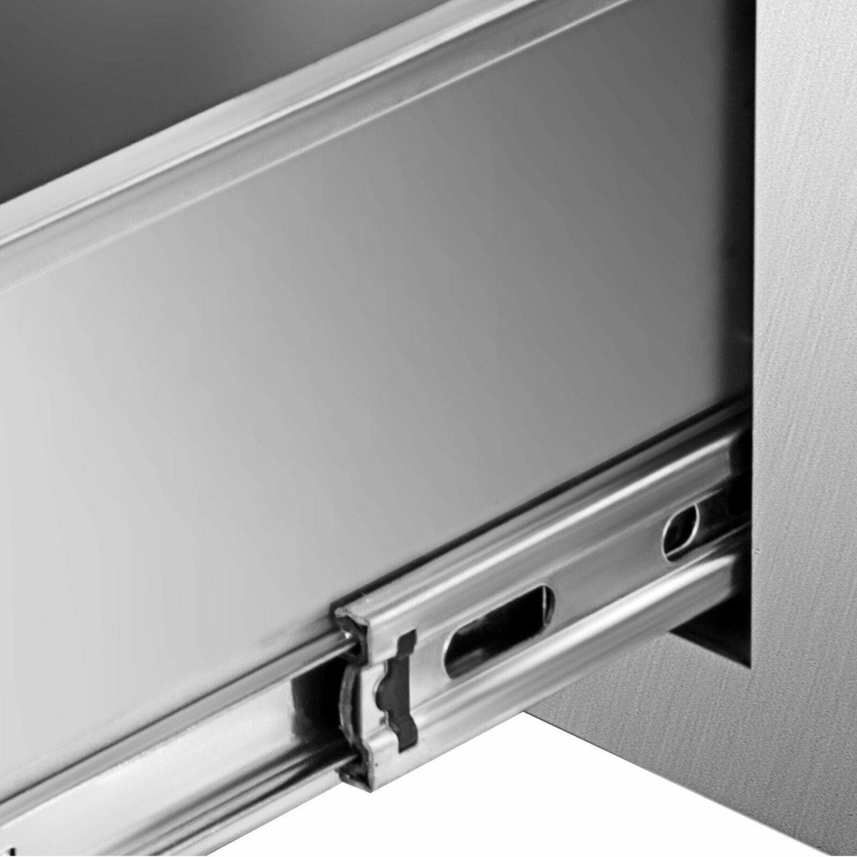 21.6"W x 29.5"H Outdoor Kitchen BBQ Island Door Drawer Combo Access Drawers