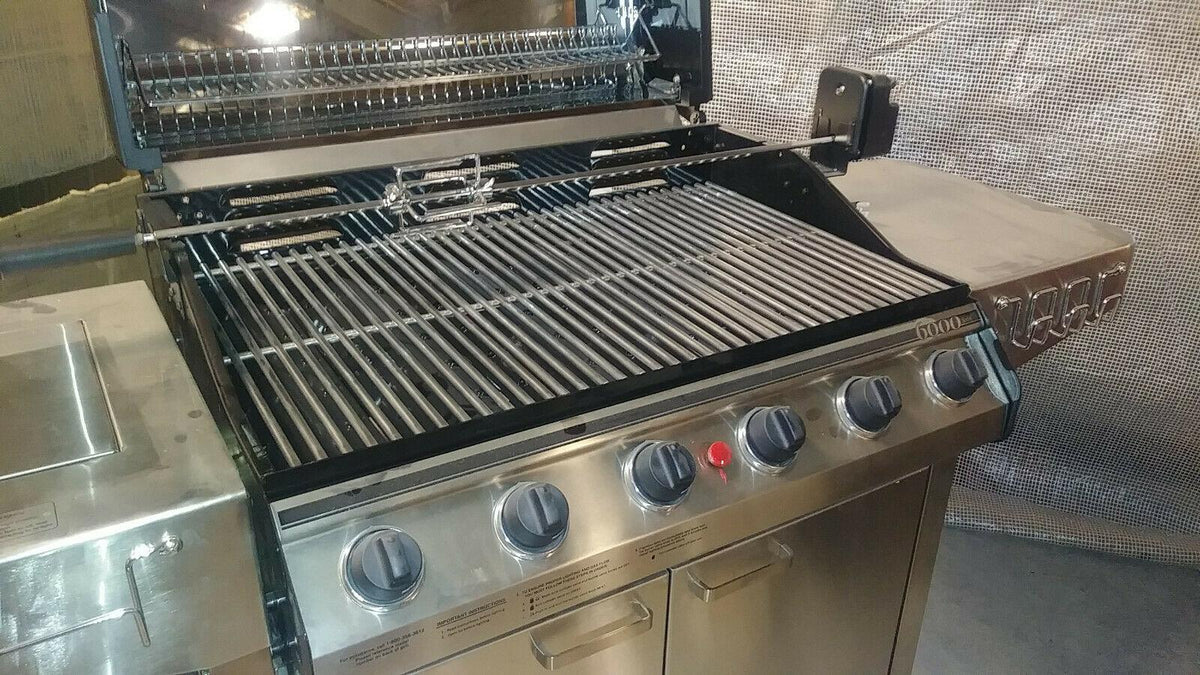 Charbroil 6 Burner Stainless SS Grill Grille New NOS Not smoker