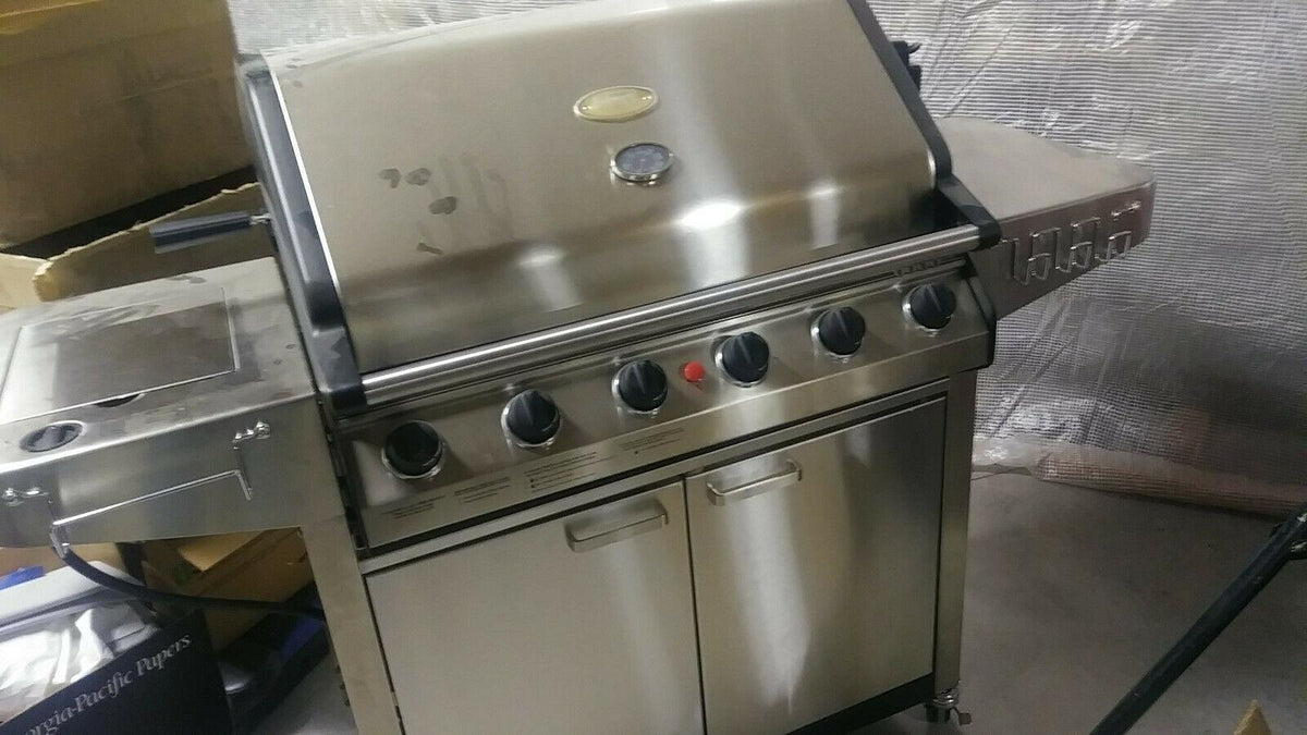 Charbroil 6 Burner Stainless SS Grill Grille New NOS Not smoker