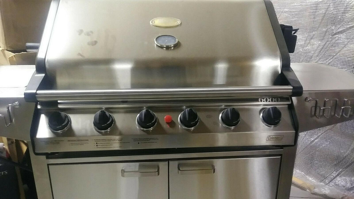 Charbroil 6 Burner Stainless SS Grill Grille New NOS Not smoker
