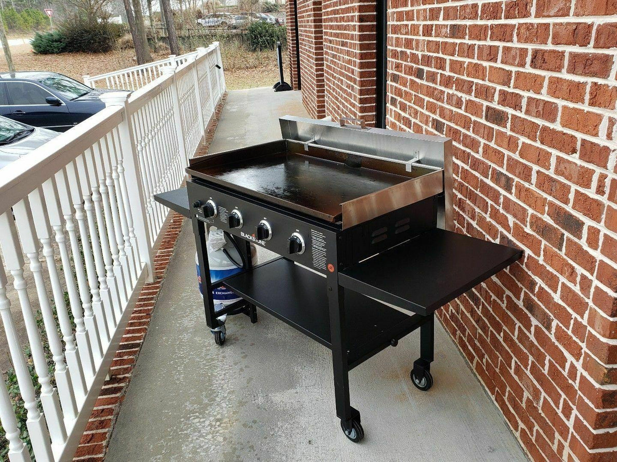 36" Blackstone Griddle stainless cover lid & windscreen front-gridddle not inclu
