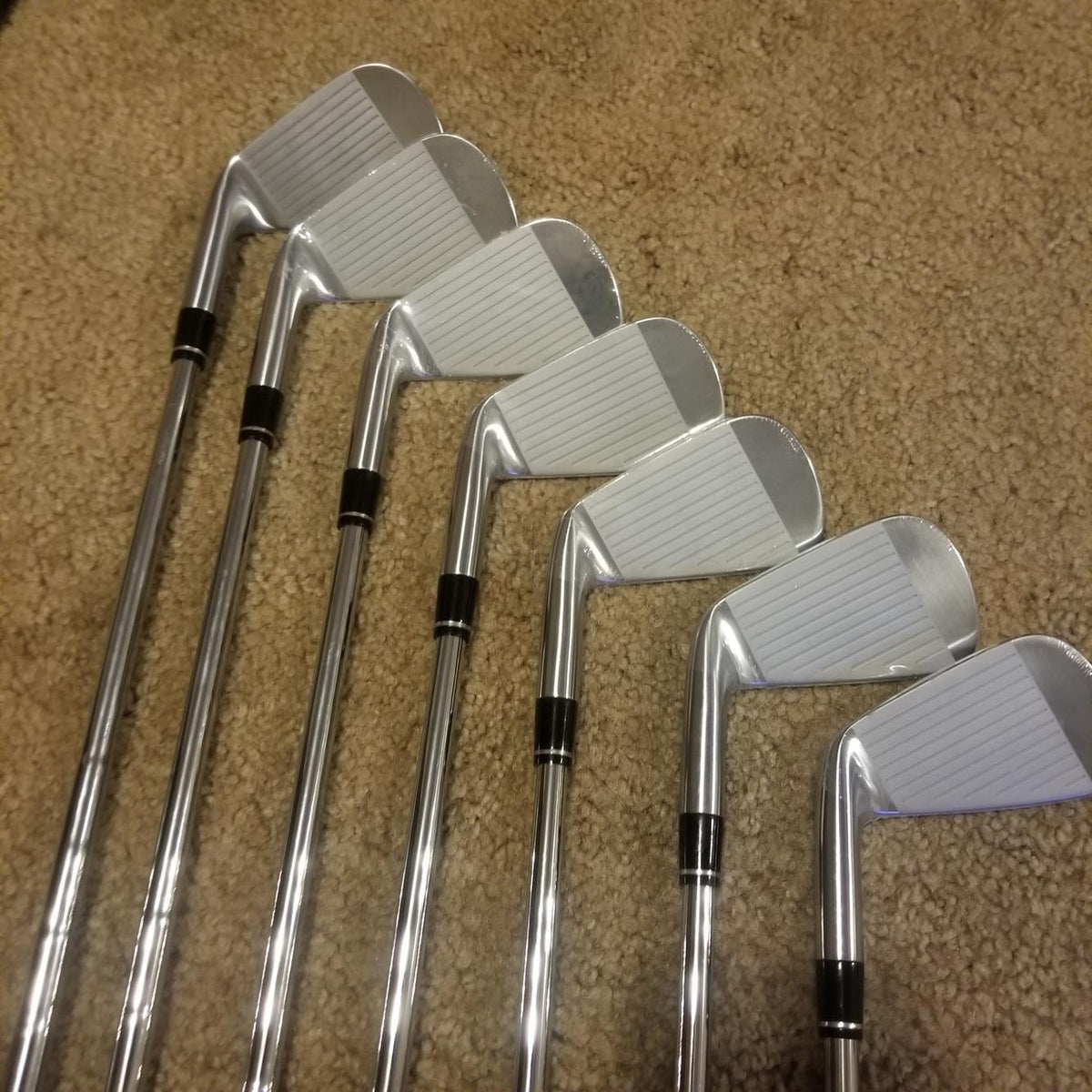 New Men's Honma Right Handed Tw 747 v Iron Set Stiff Flex Steel Shaft