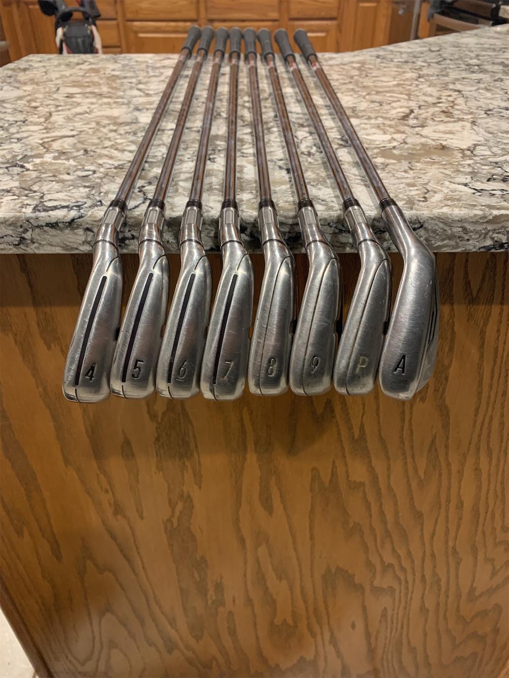 Men's Right Handed M4 Stiff Flex Steel Shaft Iron Set