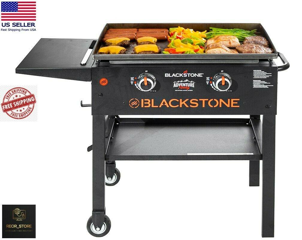 Blackstone Griddle Portable Gas Grill 28 Inch 2 Burner BBQ Cooking Outdoor