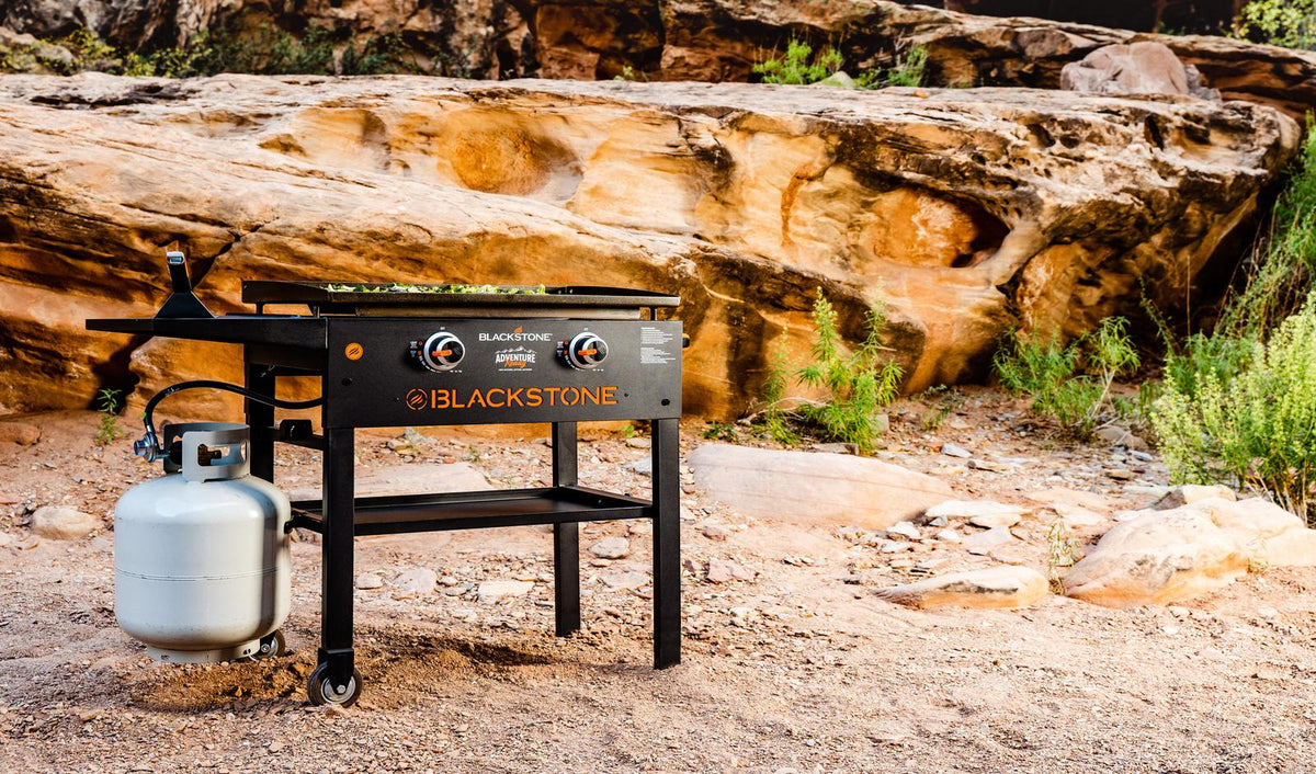 Blackstone Griddle Portable Gas Grill 28 Inch 2 Burner BBQ Cooking Outdoor