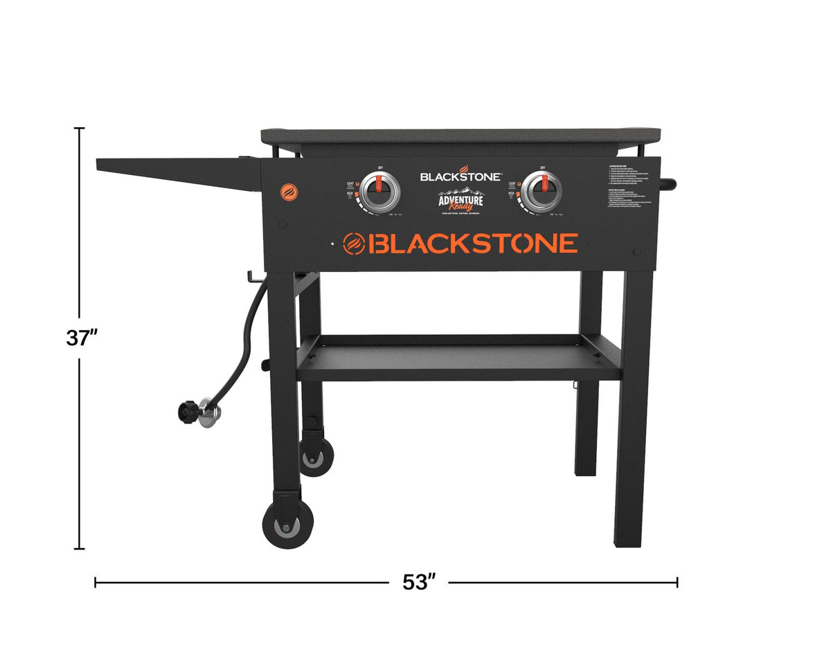 Blackstone Griddle Portable Gas Grill 28 Inch 2 Burner BBQ Cooking Outdoor