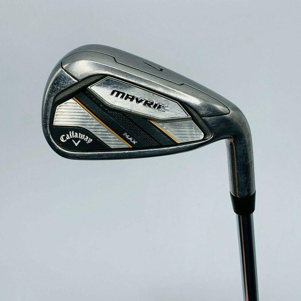 Callaway Mavrik Max Iron Set #5-PW Steel KBS Max 90 Stiff Flex RH +1/2" 3*Up